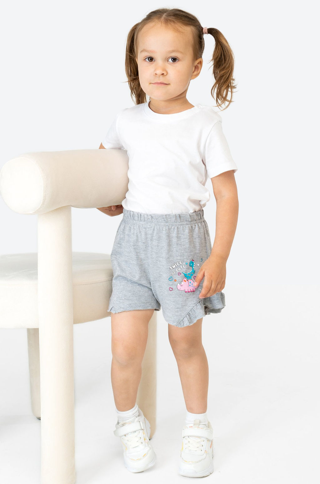 Хлопковые шорты для девочки Bonito  фото 33