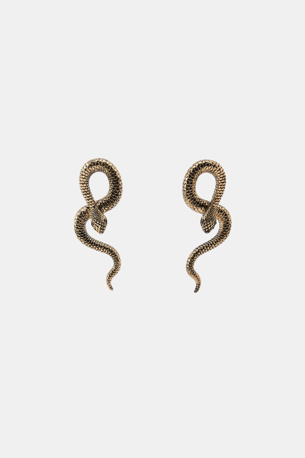 SNAKE EARRINGS - Zara фото 2