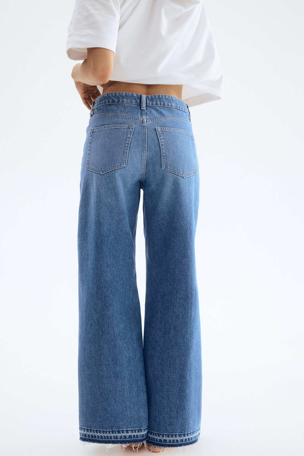 Wide Regular Jeans - H&m фото 4