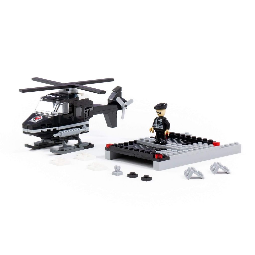 Конструктор Классик Город. Полиция-1.7 (102 элемента) (в коробке) - Полесье фото 3