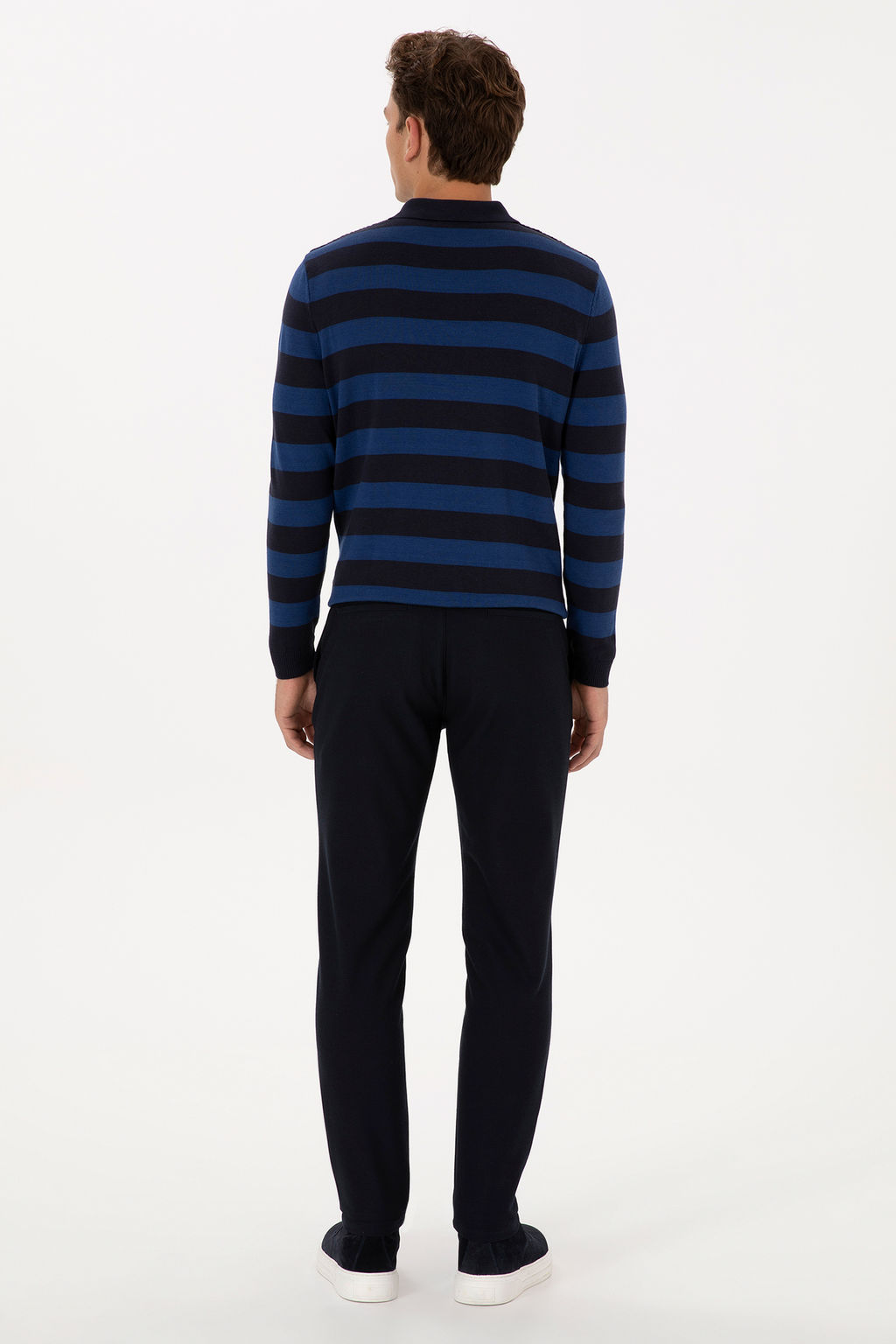 Erkek Lacivert Jogger Fit Kanvas / Chino Pantolon - U.s. polo assn фото 10