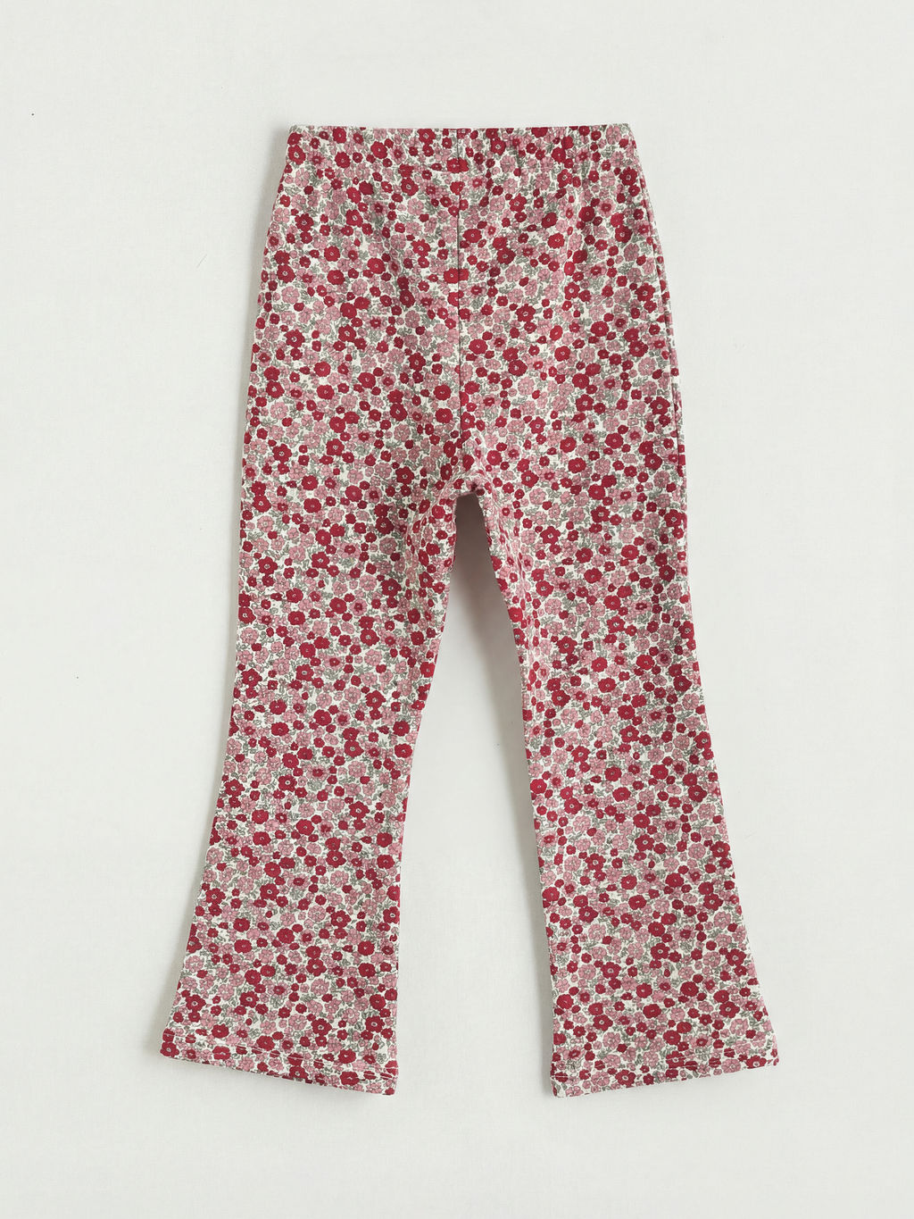 K?z ?ocuk ?i?ek Desenli ?spanyol Pa?a Tayt