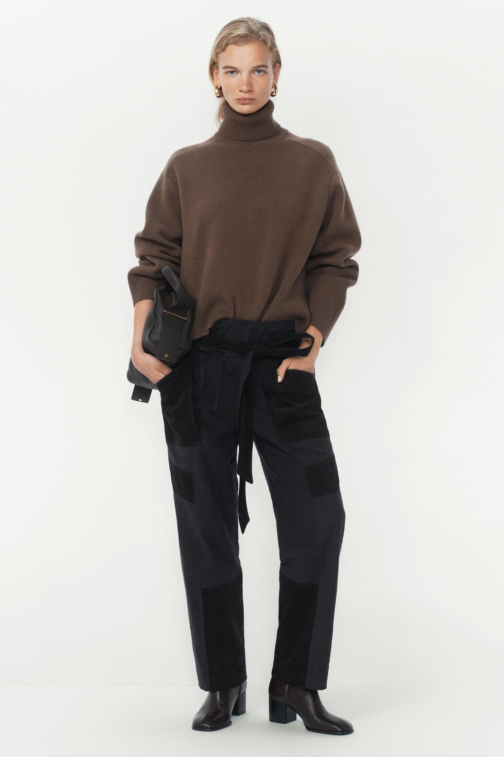 PATCHWORK CARGO TROUSERS - THE ITEM ZARA WOMAN