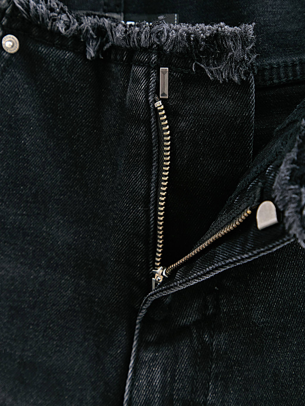 CONTE CON-745 Чёрные джинсы wide leg из eco-friendly денима средней посадки black - Conte elegant фото 10