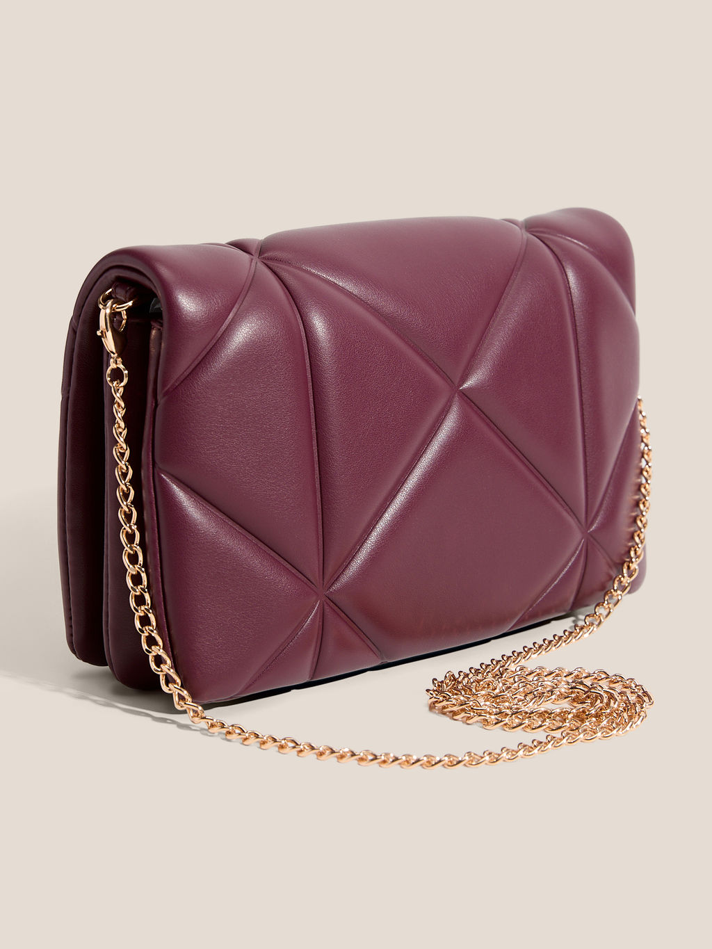 Кросс-боди LOVE MOSCHINO EMBOSSED Q Артикул 4561110, фиолетово-бордовый  фото 3