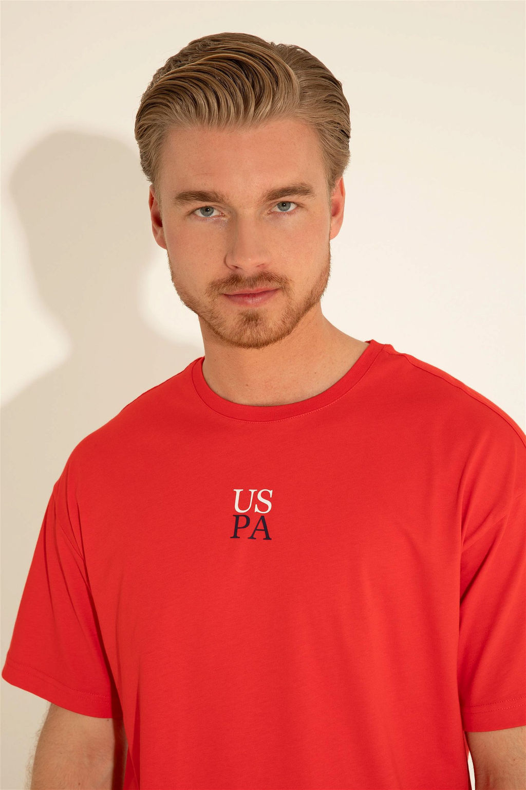 Мужская красная футболка - U.s. polo assn фото 10