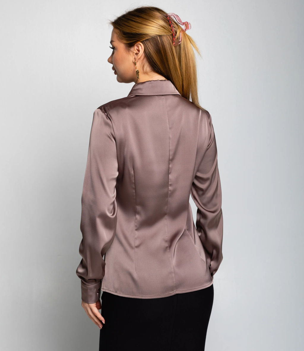 Блуза #ОКТ025022, капучино