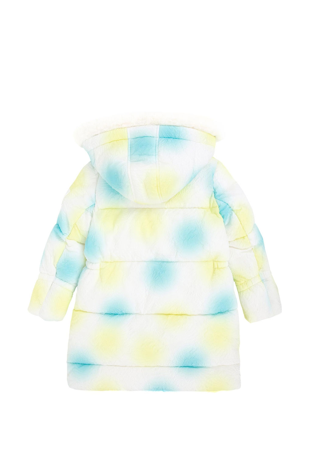 Кремовое пальто для девочки Неожиданная скидка в корзине