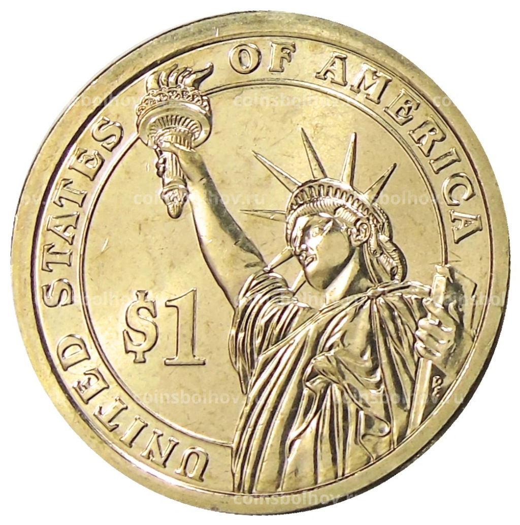 1 доллар 2013 года D США 27-й президент США Уильям Тафт
