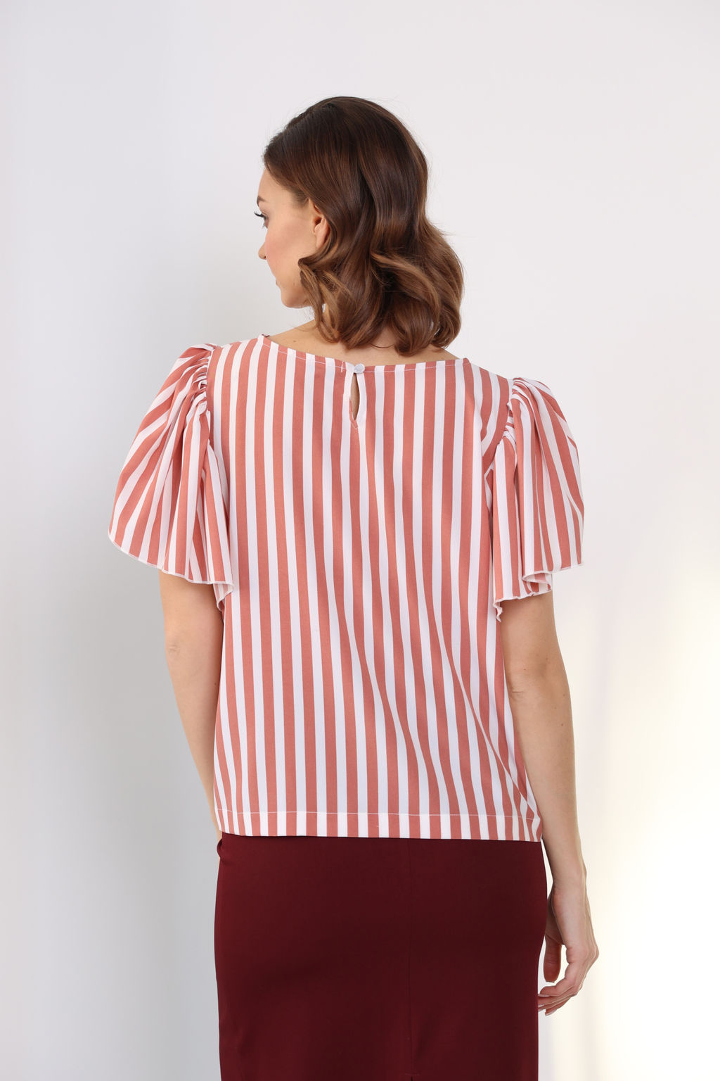 Блузка с рукавом-бабочка - Looklikecat фото 5