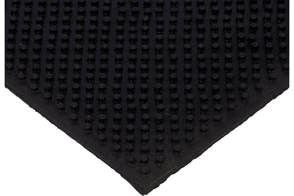 Коврик придверный 40*60 см черный "Следы" арт. 22462 VORTEX