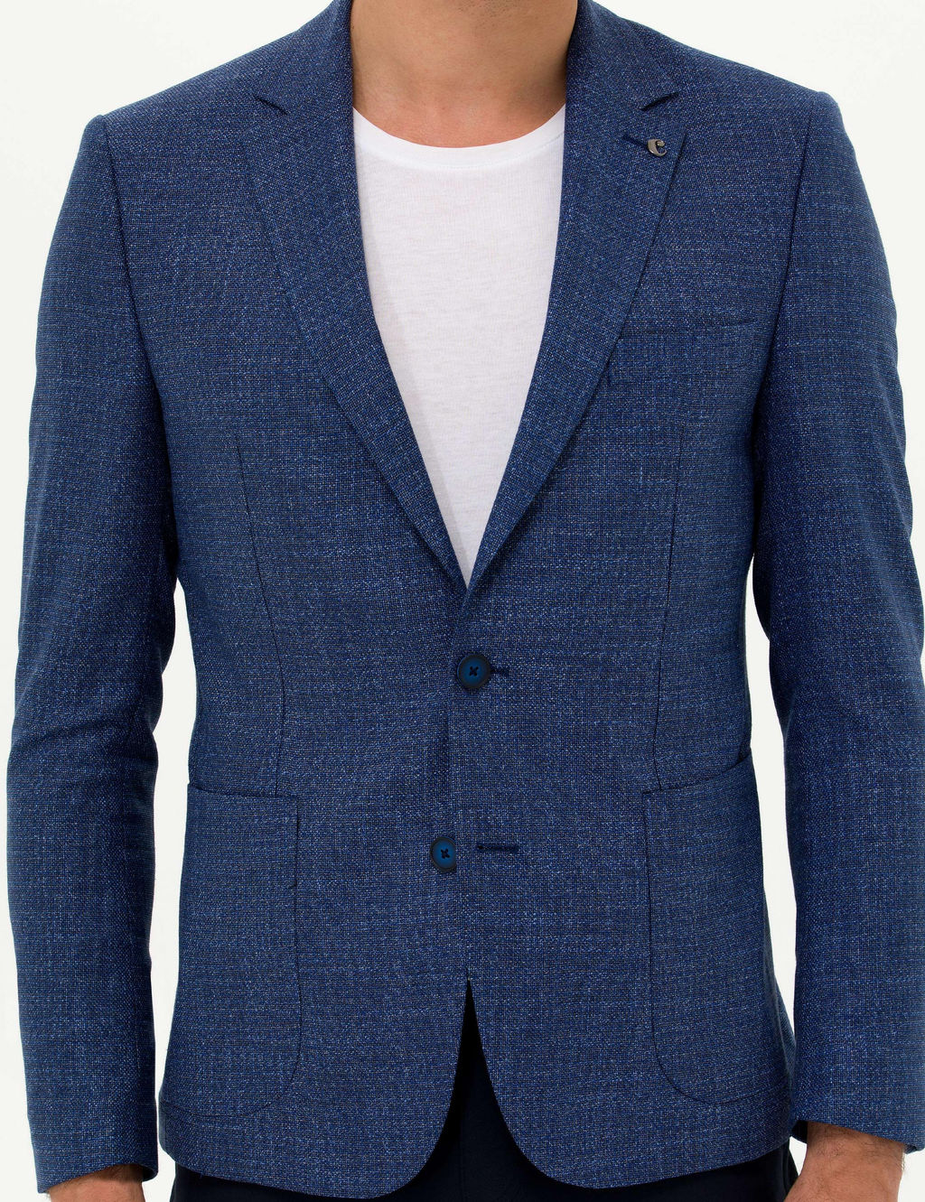 Lacivert Slim Fit Ceket