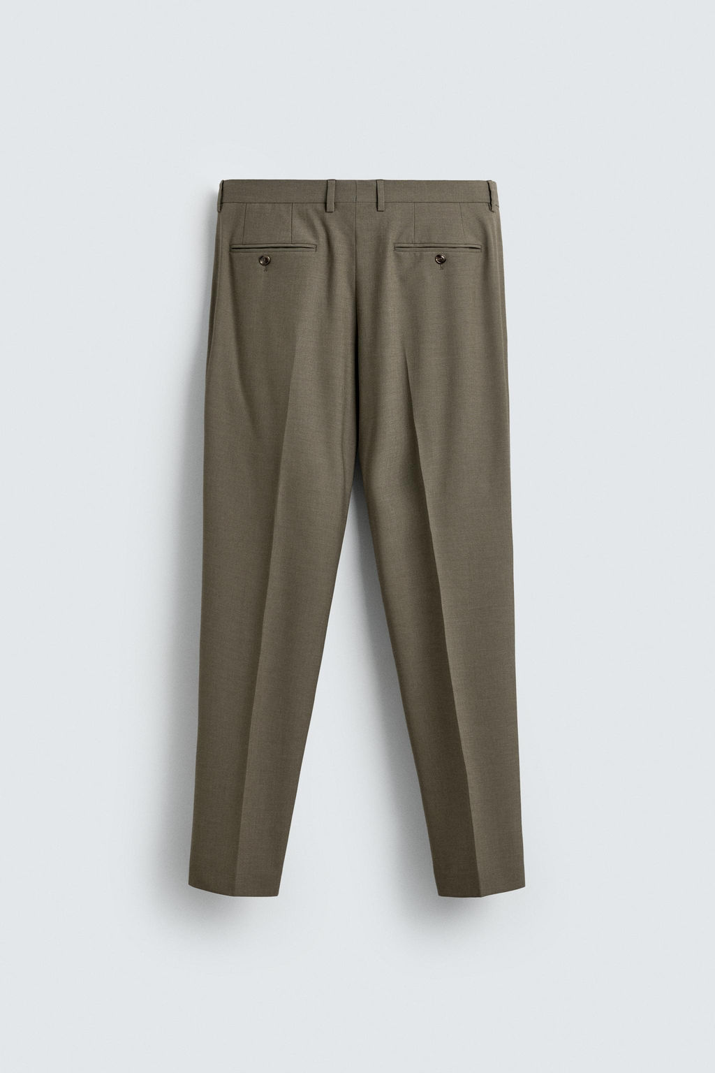 PANTAL?N REGULAR FIT TRAJE / Verde - Zara фото 6