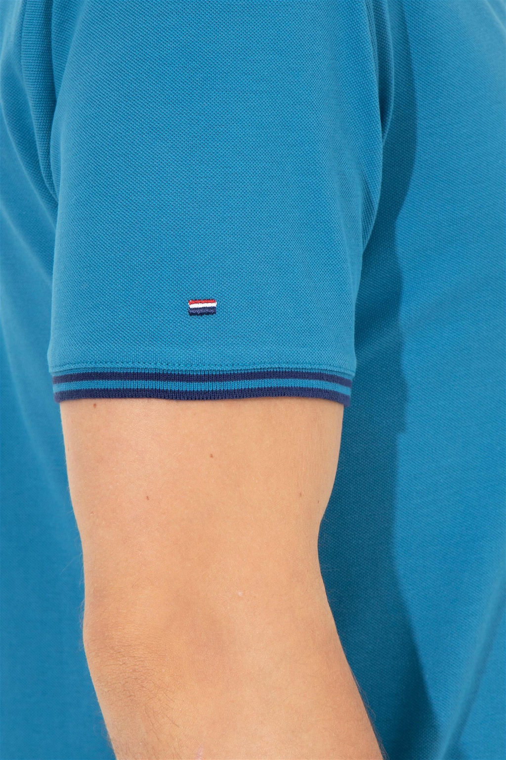 U. S. Polo Assn / Мужская футболка Petrol Basic с воротником-поло - U.s. polo assn фото 7
