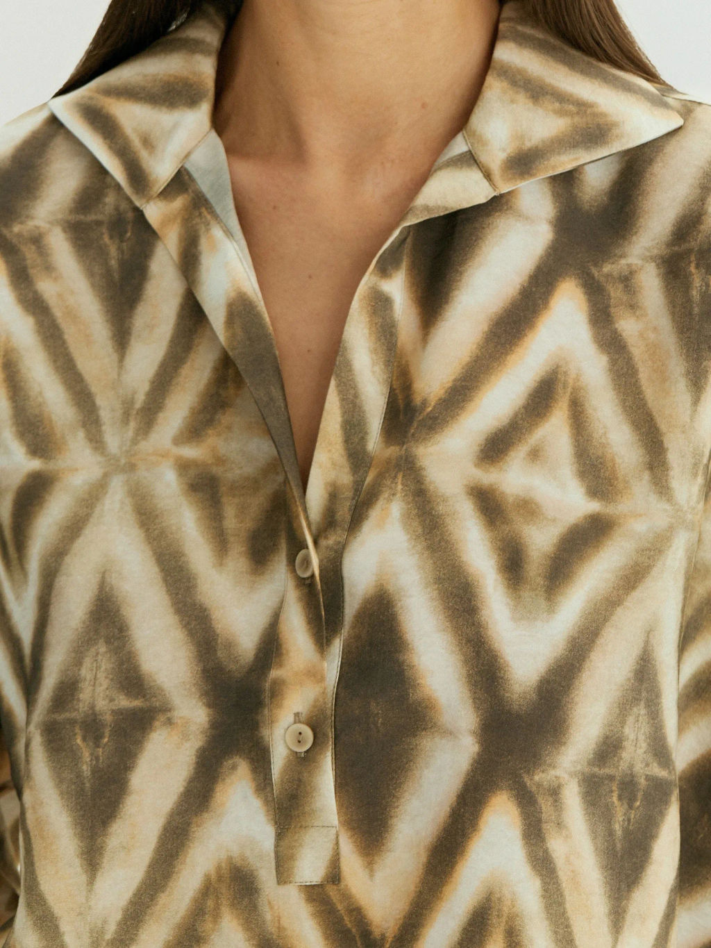 EMKA / Блузка из модала с принтом  фото 4