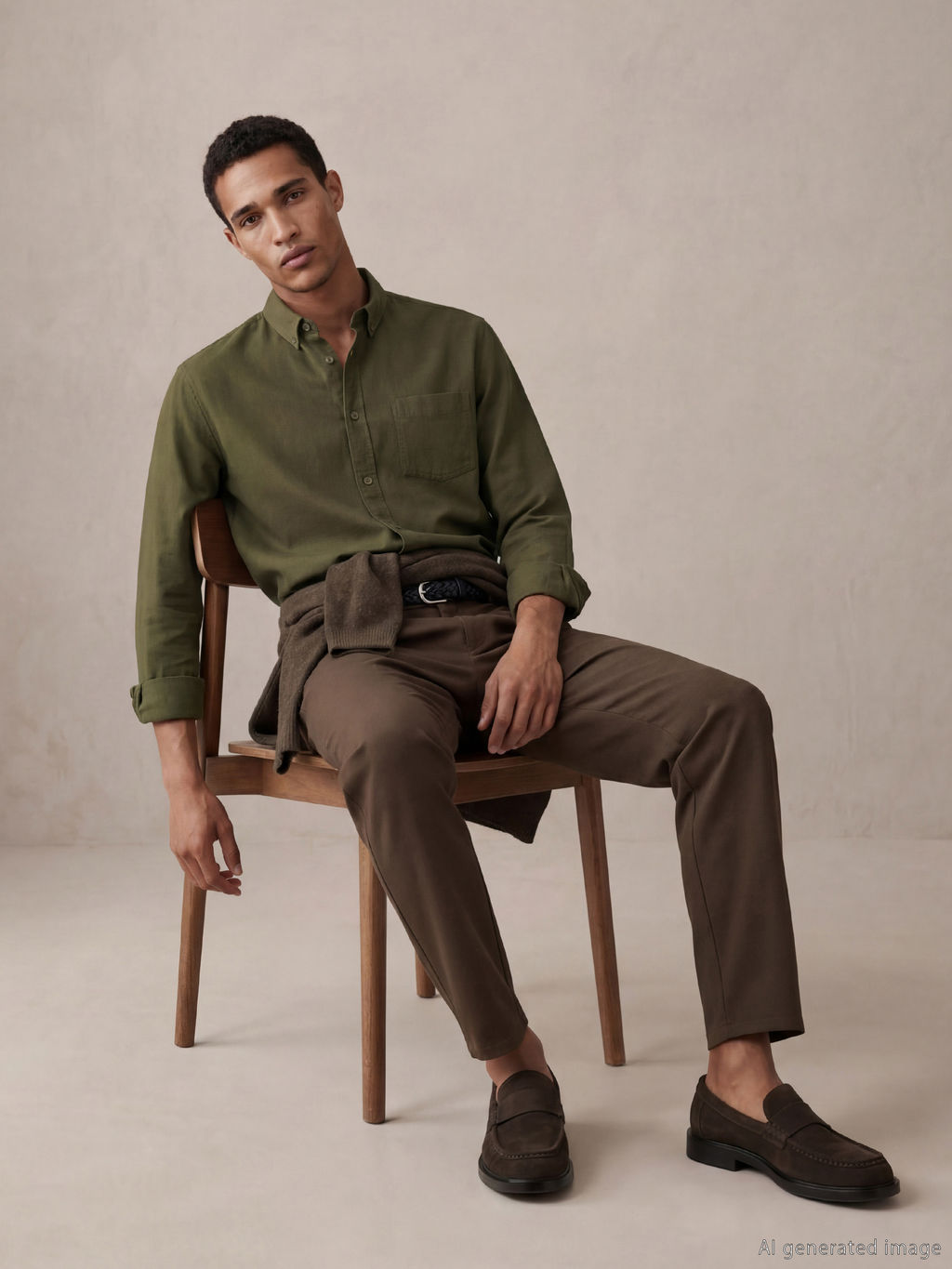 Regular Fit Oxford Erkek G?mlek