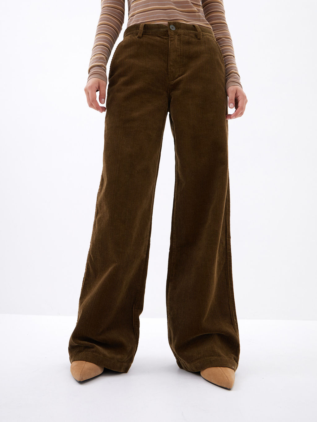 Женские Вельветовые Брюки Свободные - Mossmore фото 174