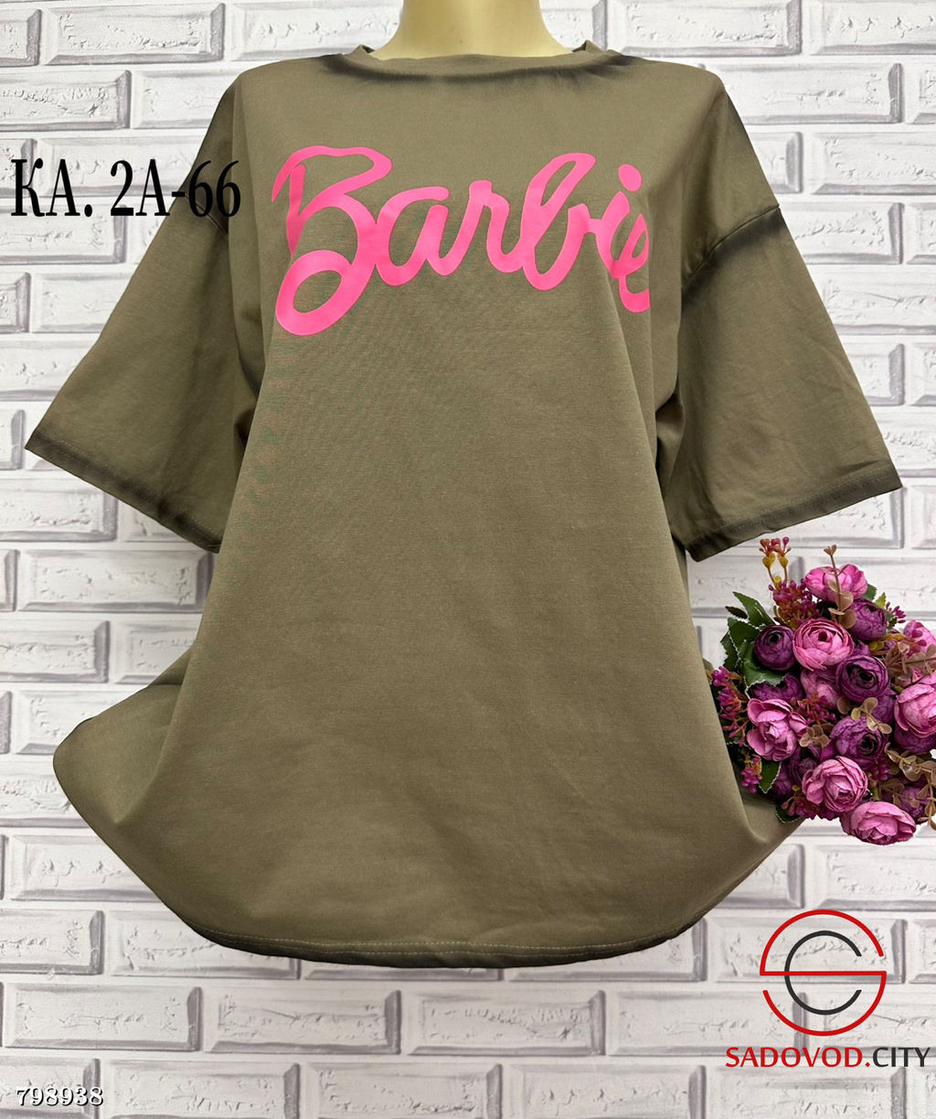 Футболка с надписью (Барби) - Bruno фото 3