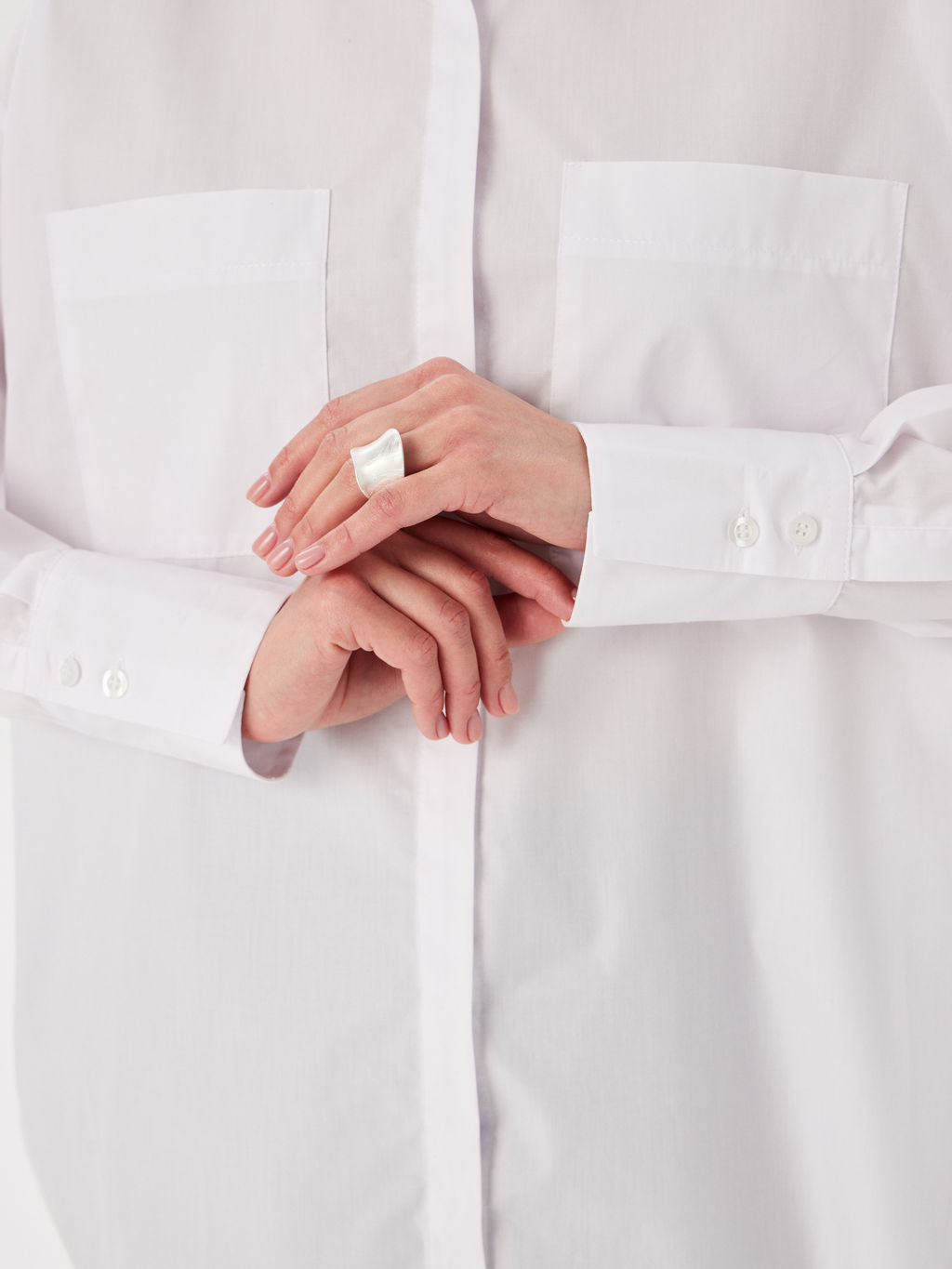 Блузка женская дл. рук. KATHARINA KROSS KK-B-007T-белый  фото 4