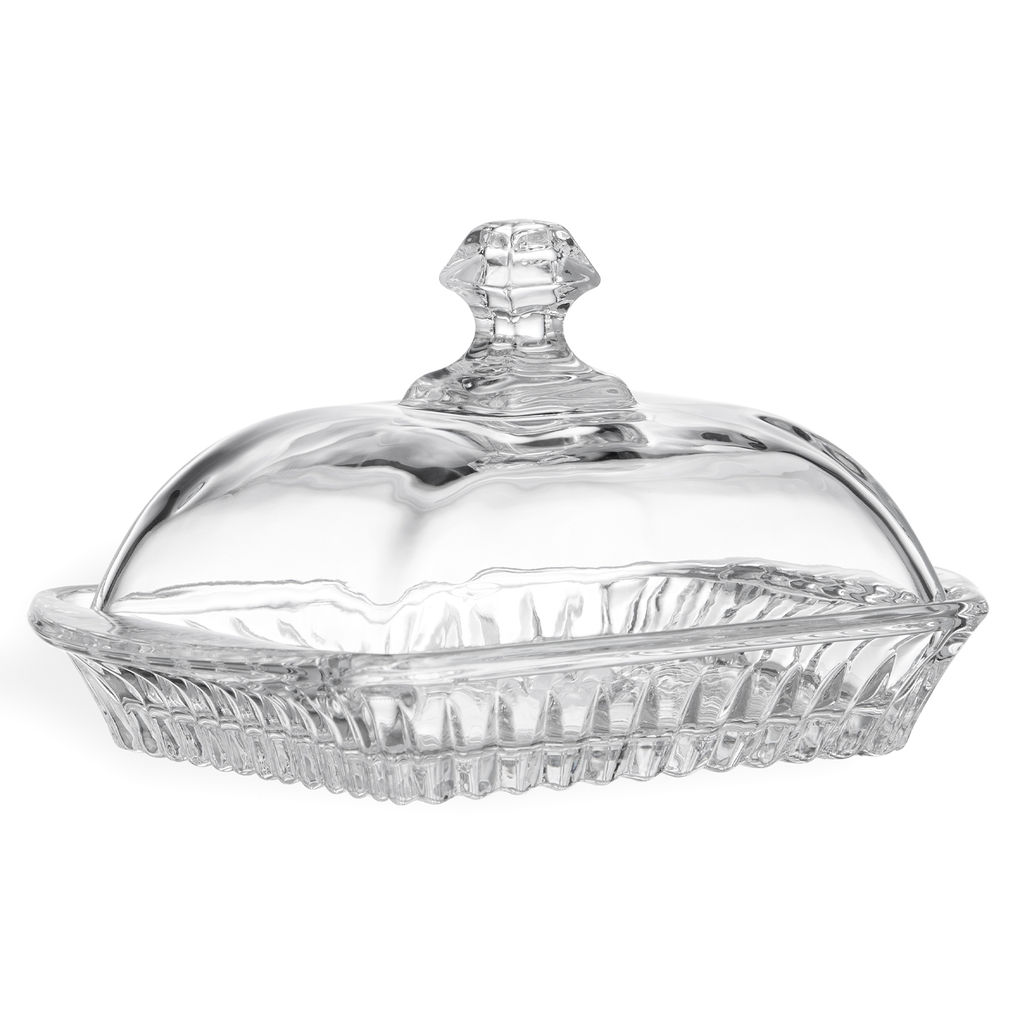 МАСЛЕНКА MUZA CRYSTAL 17,5*10,5 СМ. ВЫСОТА=9 СМ - Lefard фото 2