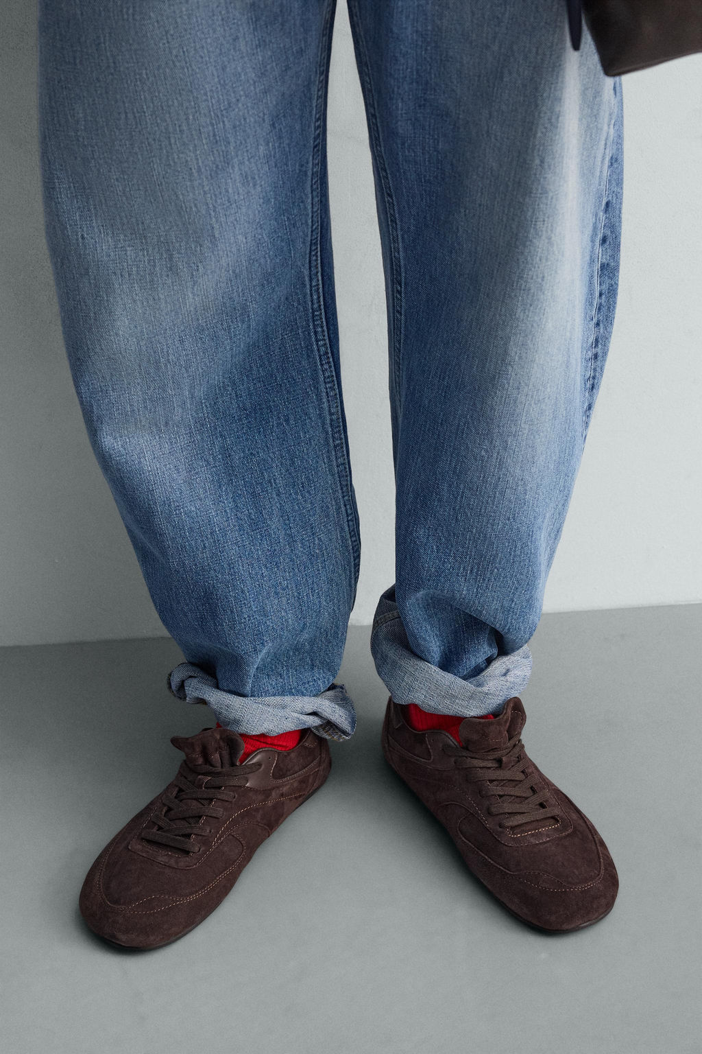 ZAPATILLA PIEL / Marr?n - Zara фото 3