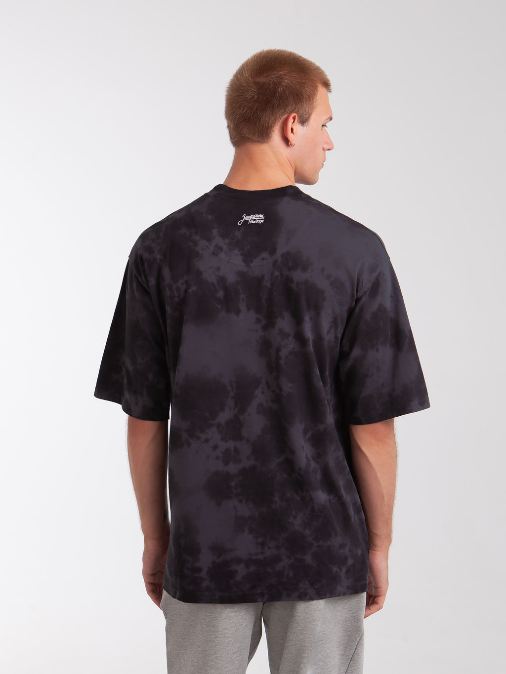 Футболка ЗАПОРОЖЕЦ Gonki Game Loose Fit Tiy Die BLACK  фото 2