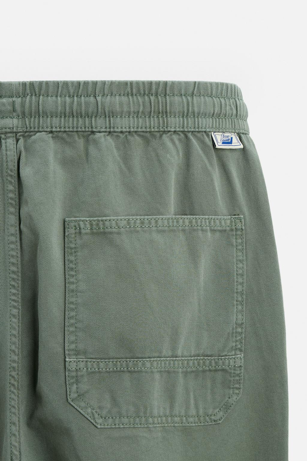WASHED JOGGER WAIST TROUSERS - Zara фото 35