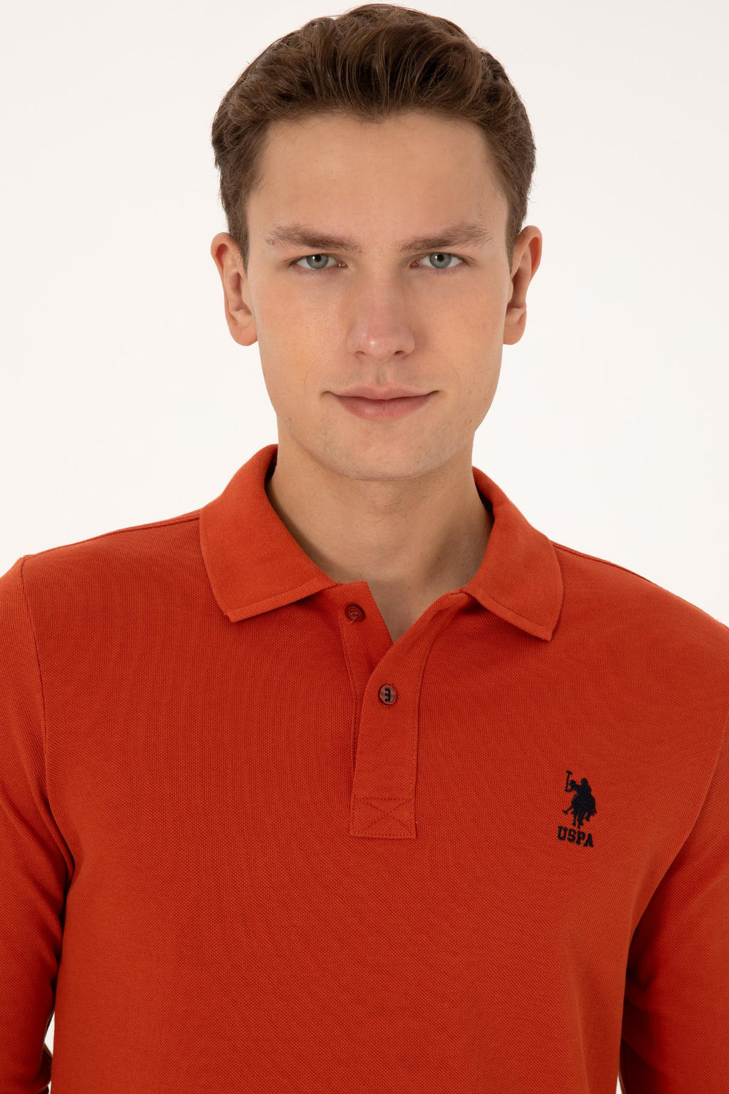Erkek Kiremit Basic Sweatshirt - U.s. polo assn фото 2