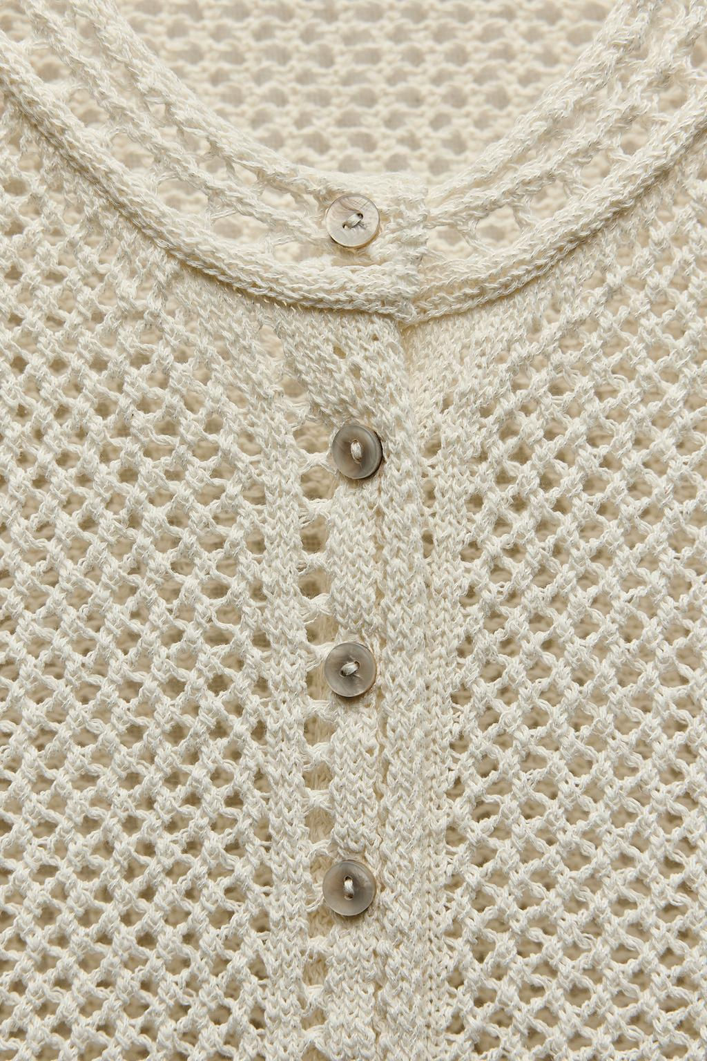ROMANTIC KNIT CARDIGAN - Zara фото 10