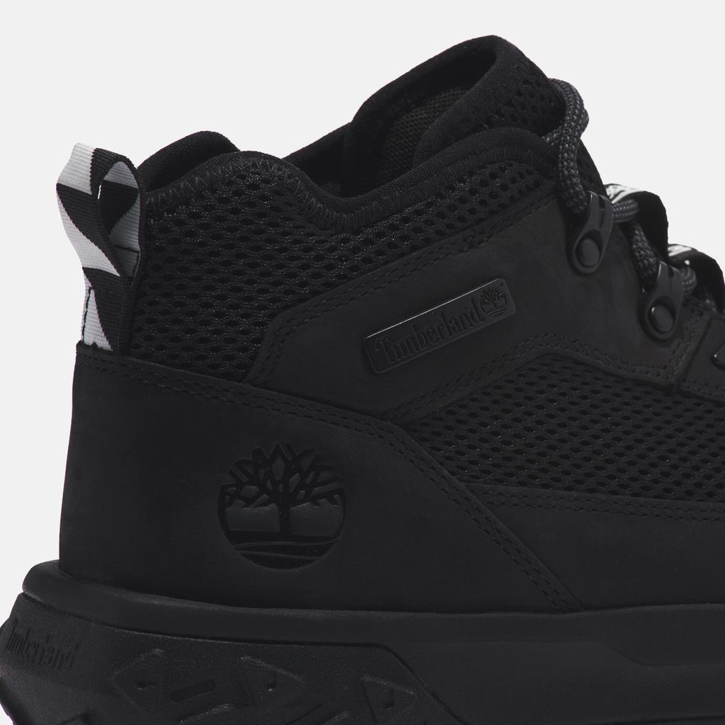 Кроссовки Timberland Motion 6 Super Oxford Leather/Fabric черные  фото 7