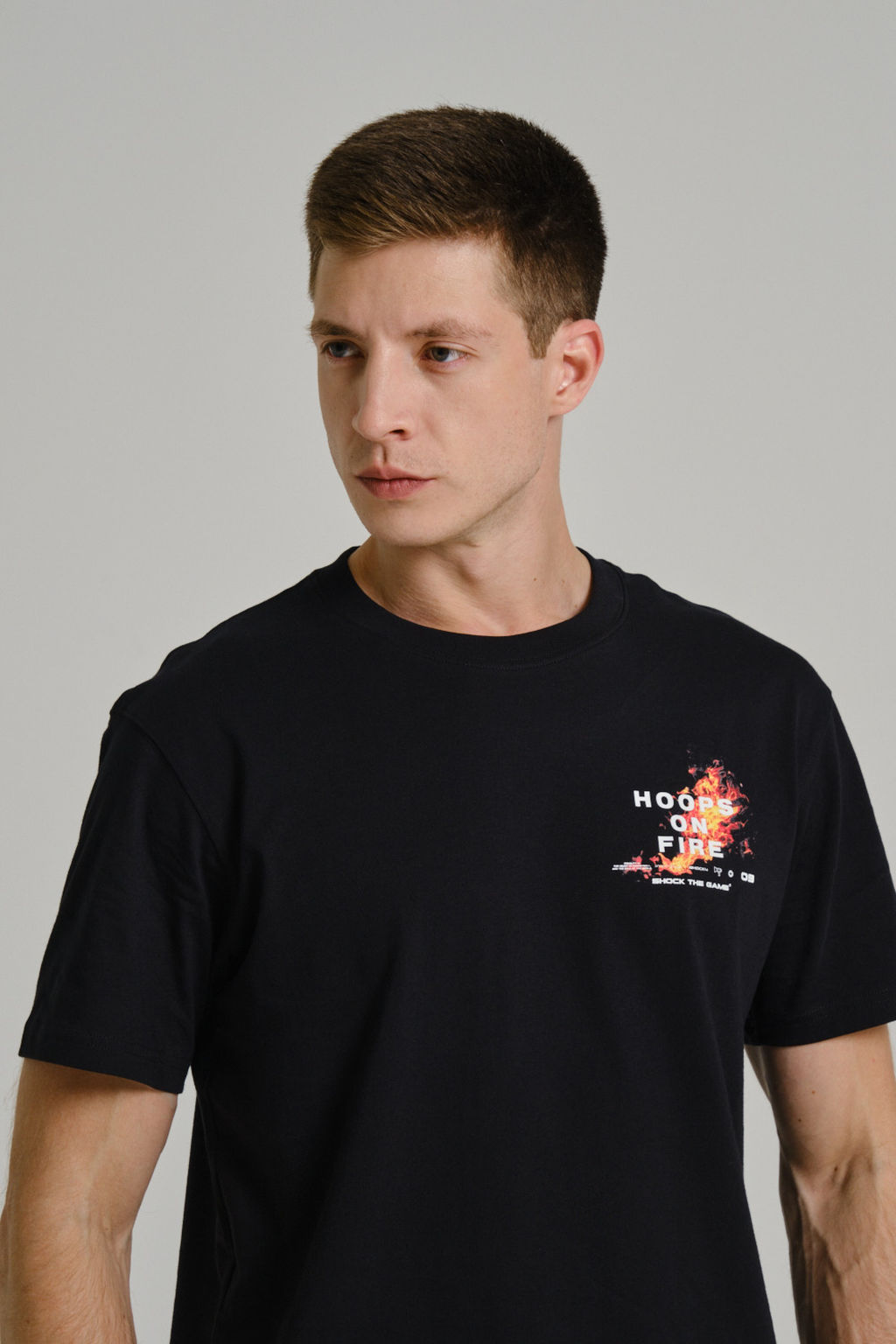 Футболка Черный SHOCK 4 SS Tee - Anta фото 3