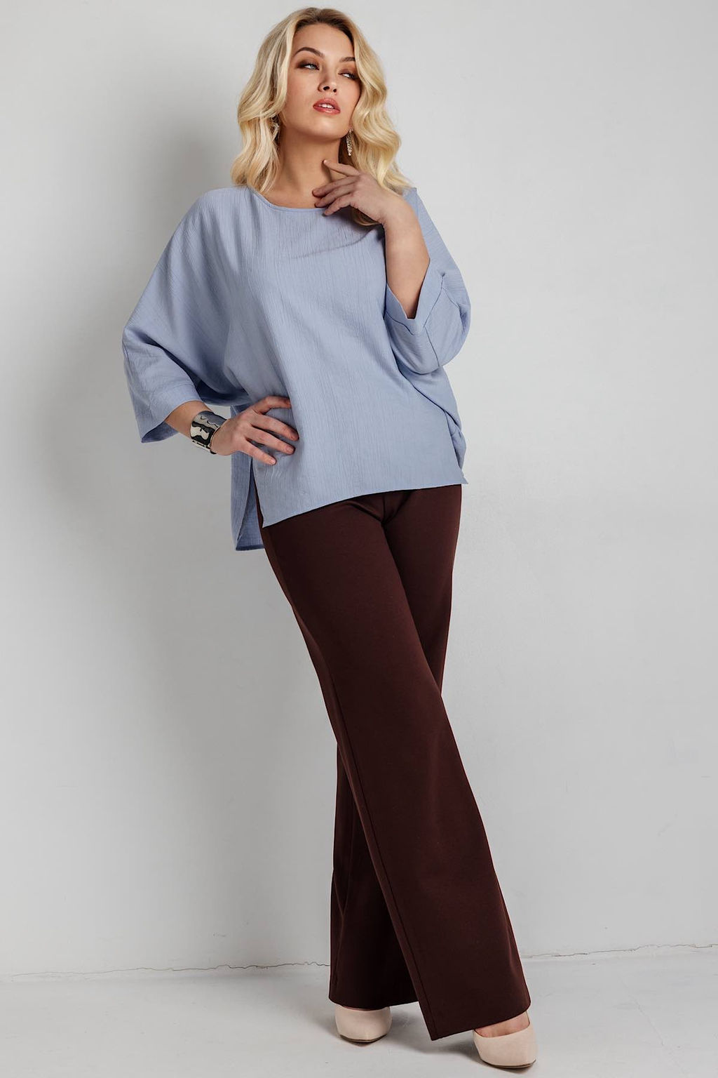 Брюки женские 155/03/Коричневый