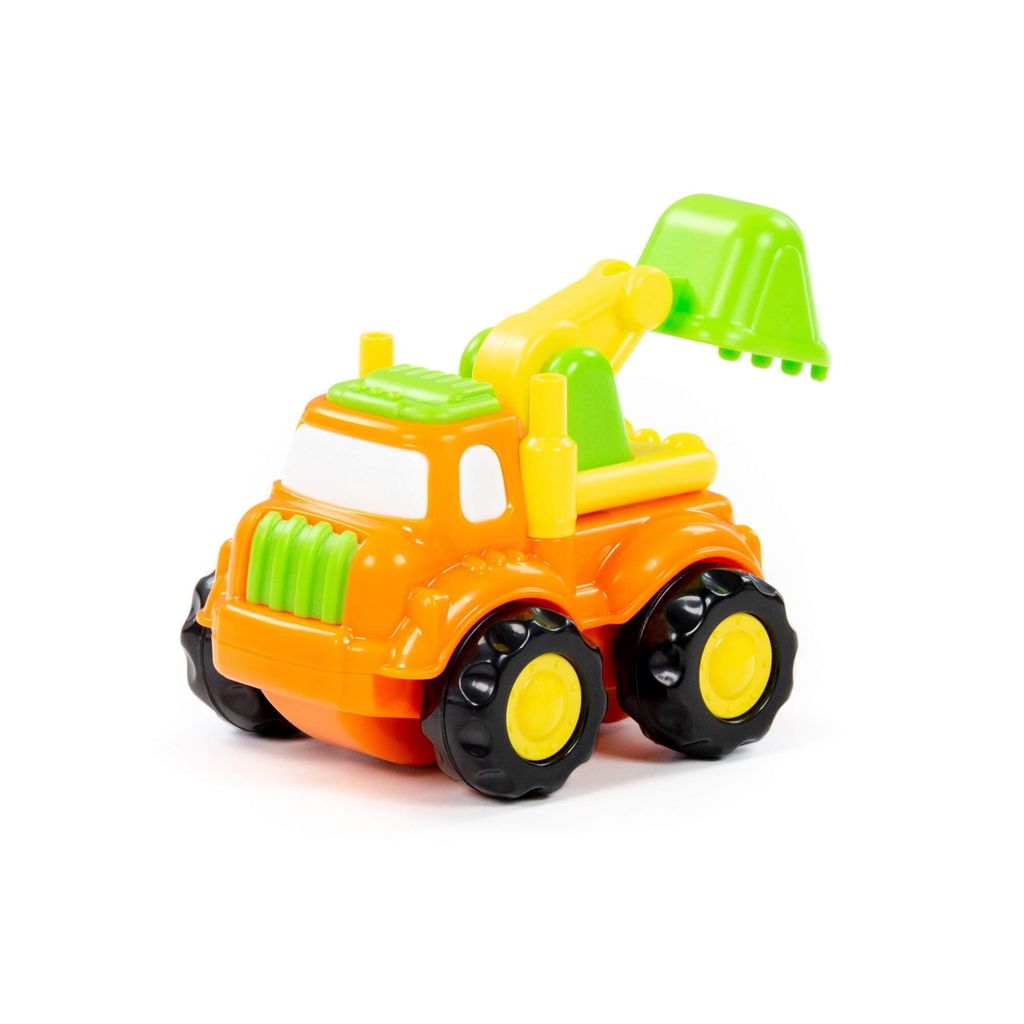 Оскар, автомобиль-погрузчик инерционный (в пакете) - Wader quality toys фото 11