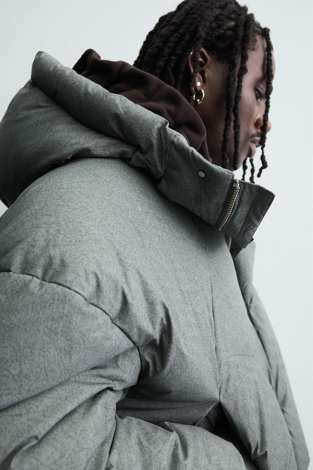 PADDED BOXY FIT JACKET - Zara фото 11