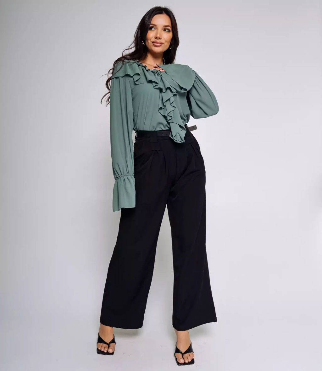 Брюки #КТ5809, чёрный