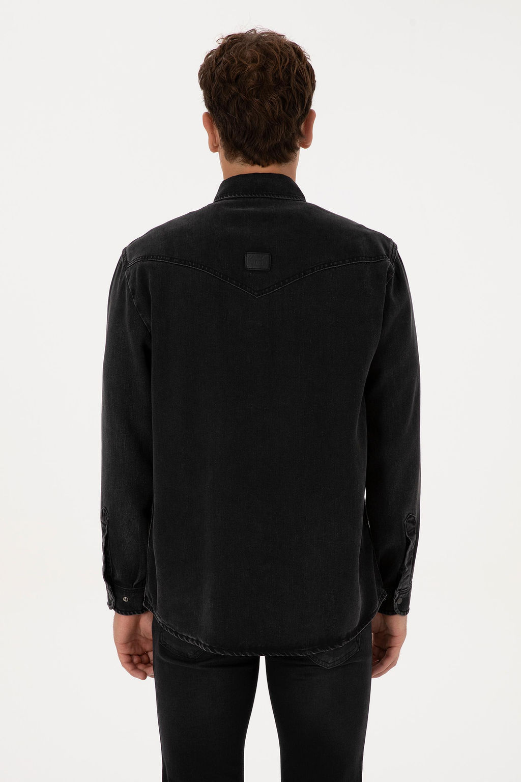 Erkek Siyah Jean G_mlek - U.s. polo assn фото 5