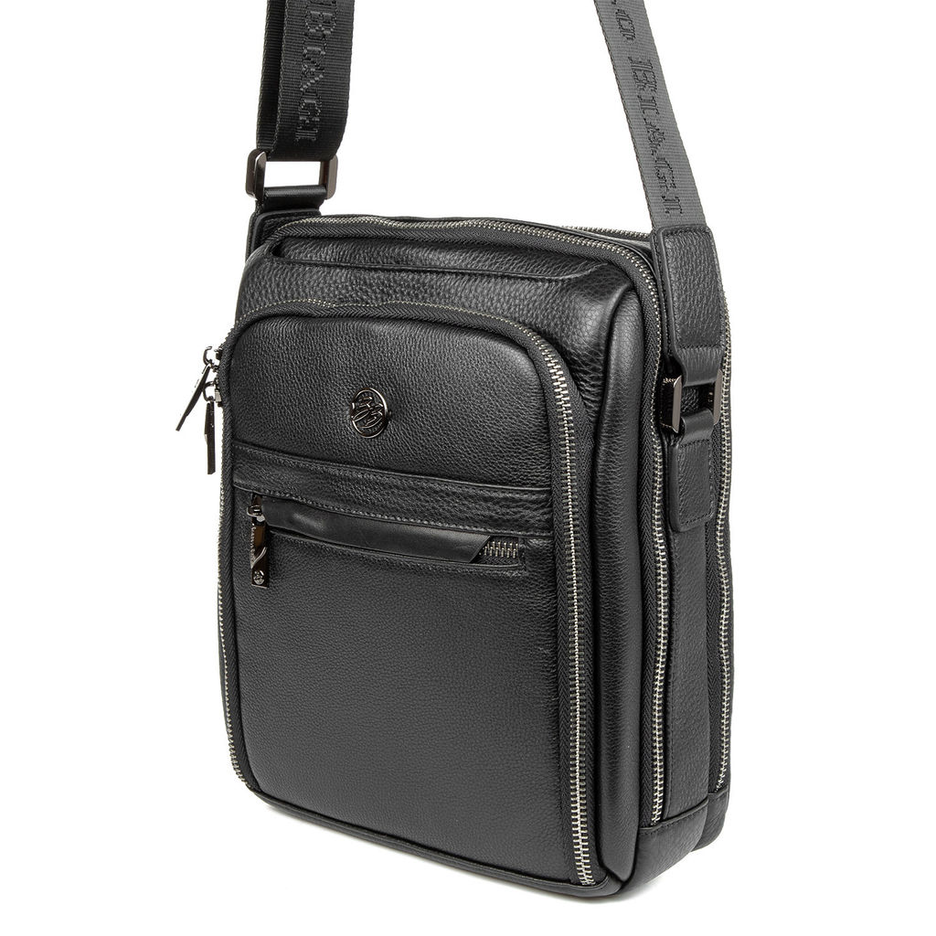 Мужская кожаная сумка - Barcelo biagi фото 4