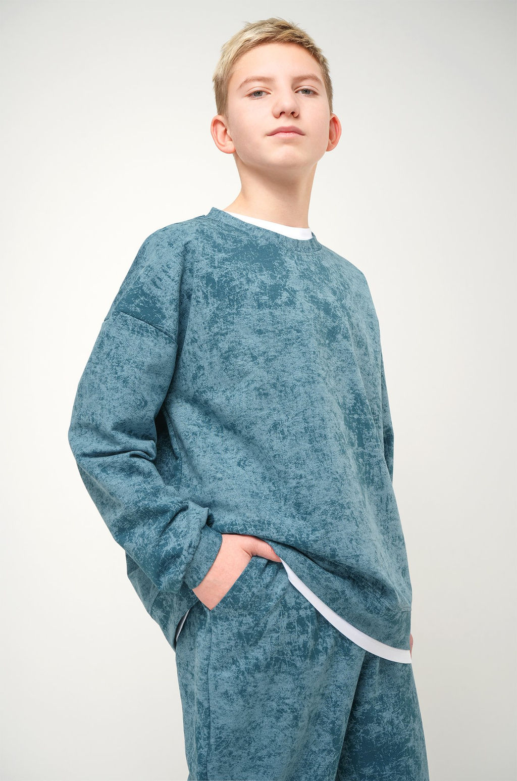 Костюм для мальчика из футера Happyfox  фото 9