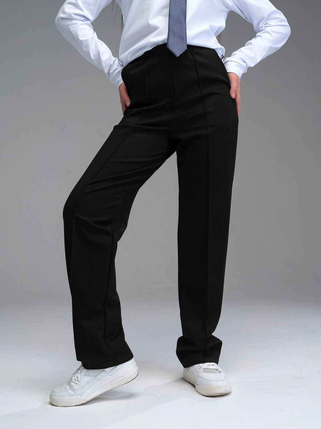 Брюки с начёсом