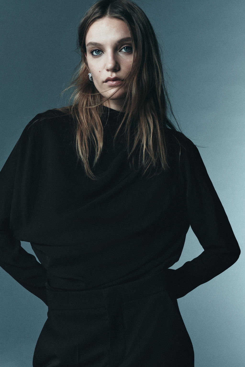 DRAPED LIMITED EDITION BLOUSE - Zara фото 3