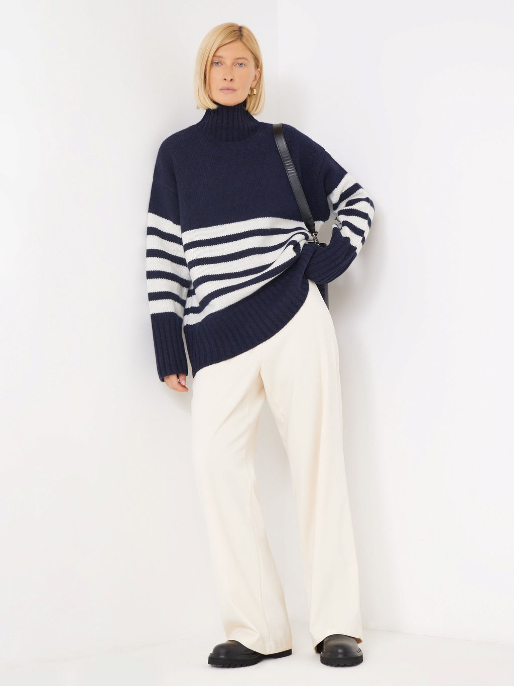 Свитер из шерсти мериноса B2799/zenzero - Emka фото 2