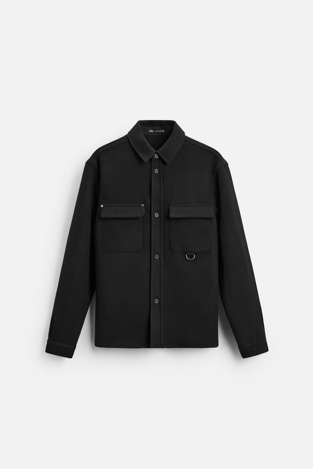 OVERSHIRT WITH POCKETS - Zara фото 11