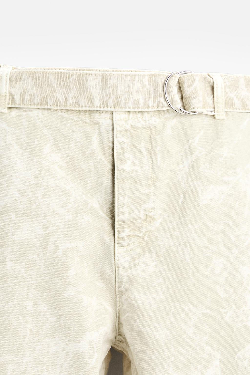 ABSTRACT PRINT TROUSERS - Zara фото 8