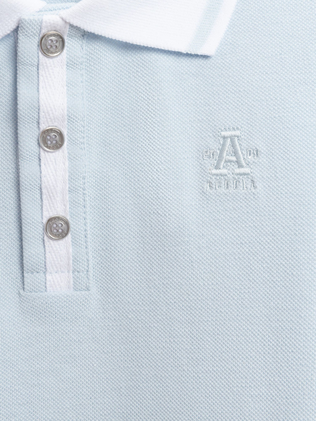 ACOOLA / Сорочка-поло верхняя для мальчиков Declan светло-голубой  фото 4