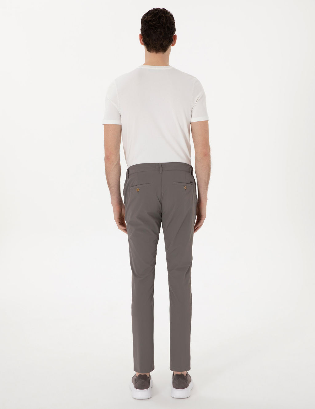 Vizon Slim Fit Jogger Kanvas Pantolon