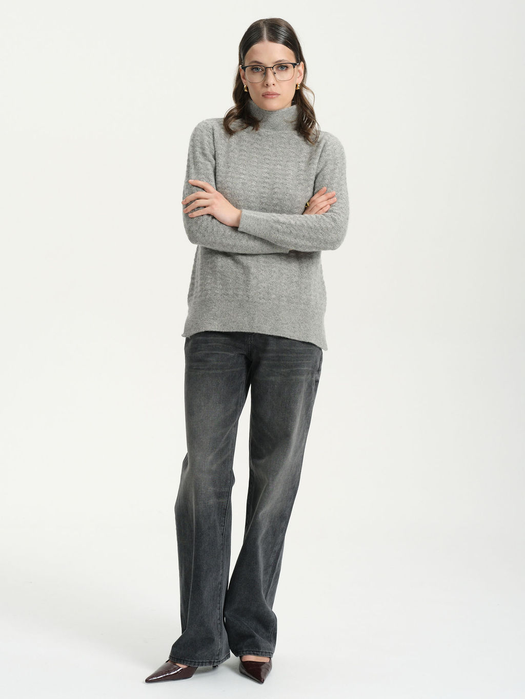 Джемпер из 100% шерсти 5W16002