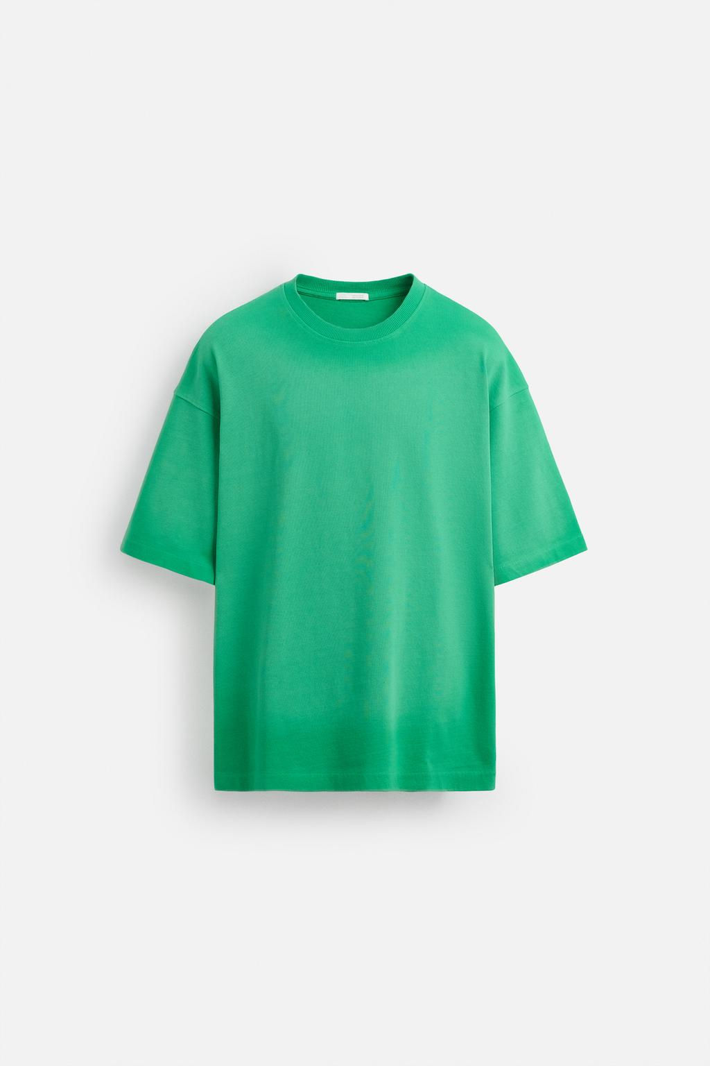 RELAXED FIT SPRAY WASH T-SHIRT - Zara фото 23