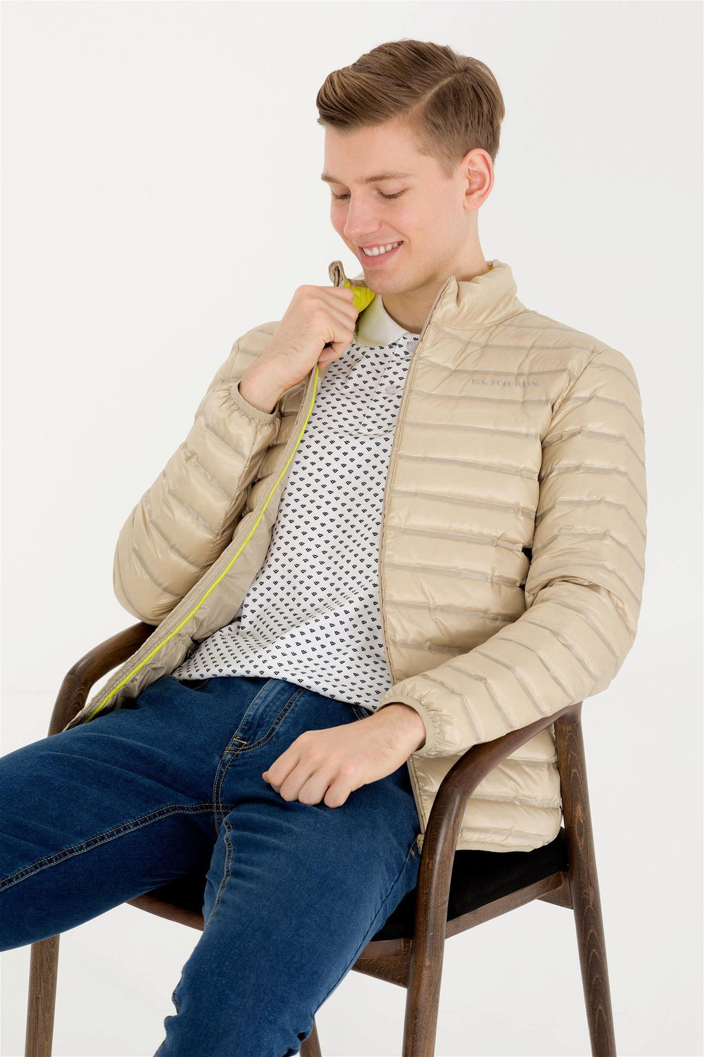 U. S. Polo Assn Мужское каменное пальто - U.s. polo assn фото 8