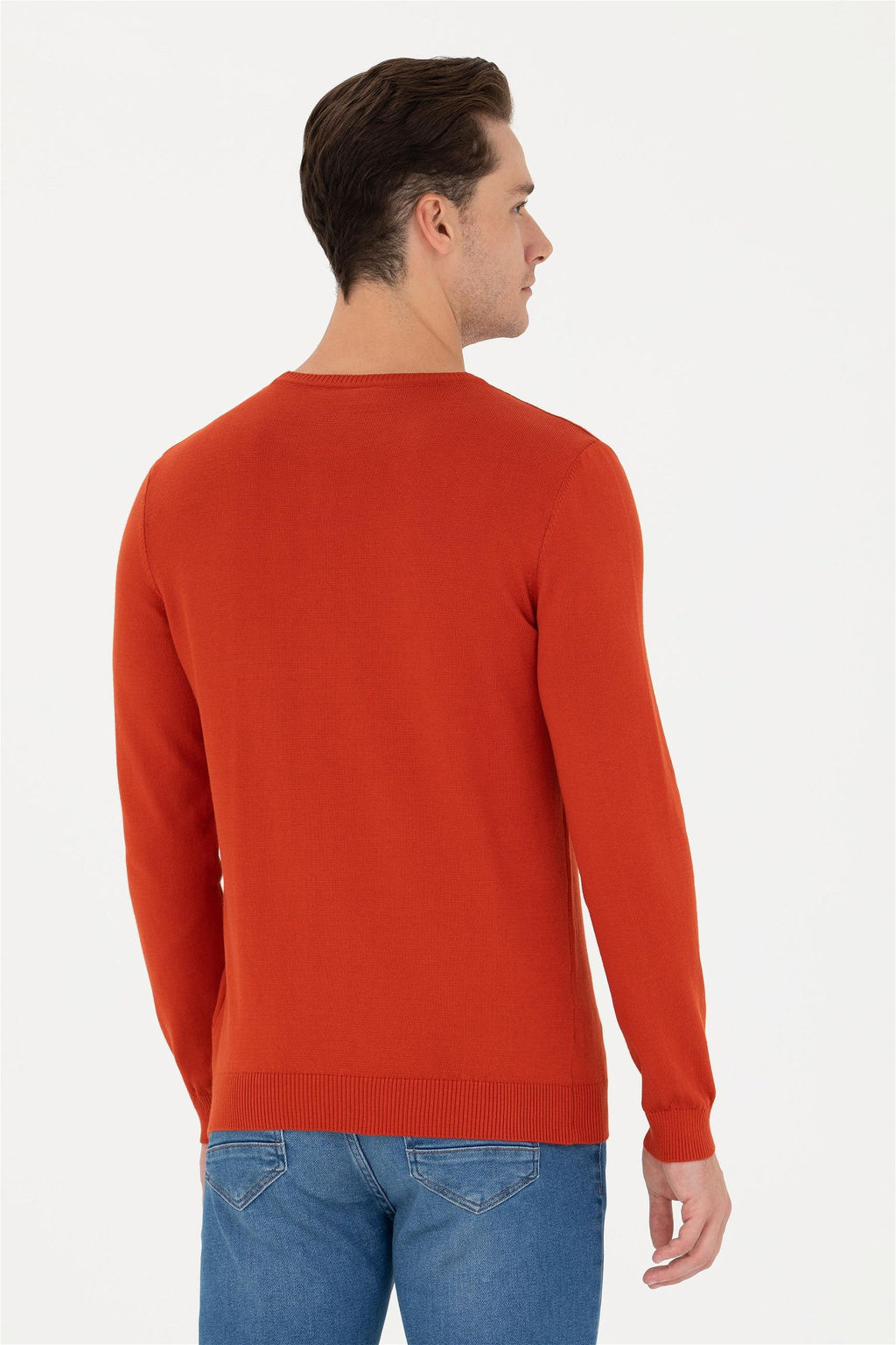 Мужской базовый свитер с плиткой - U.s. polo assn фото 5