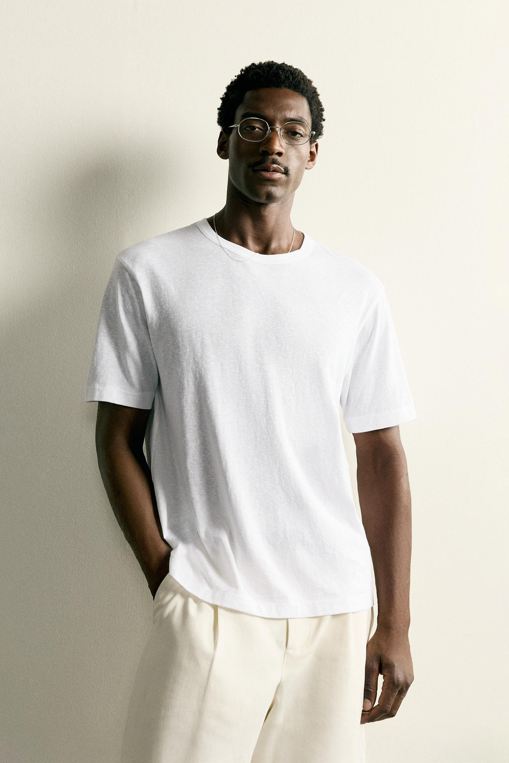 CAMISETA REGULAR FIT LIGHTWEIGHT / Crudo - Zara фото 2